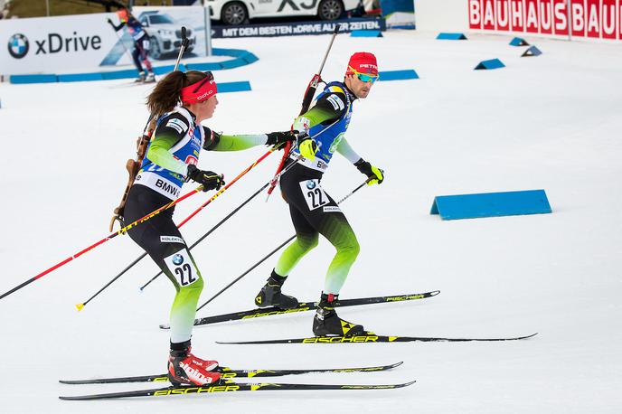 Jakov Fak in Urška Poje | Jakov Fak in Urška Poje sta na uvodu v sezono zasedla 11. mesto. | Foto Žiga Zupan/Sportida