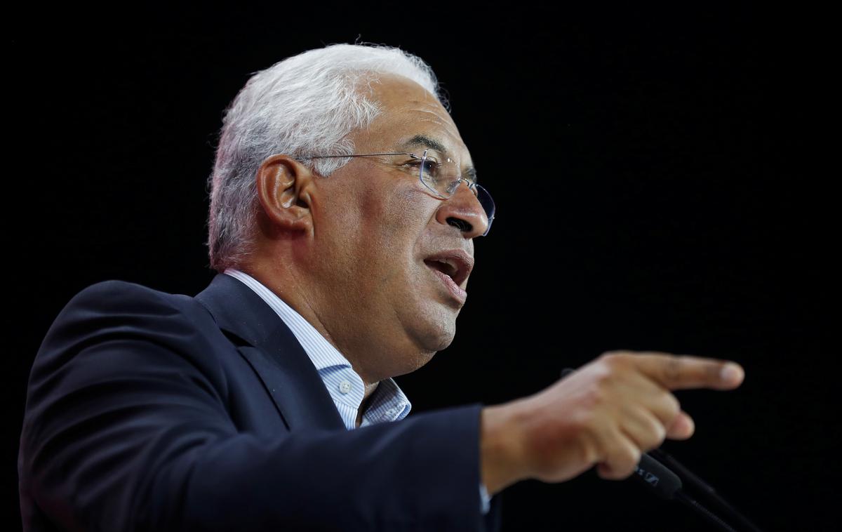 Antonio Costa | Vzporedne ankete kažejo, da so na parlamentarnih volitvah na Portugalskem zmagali socialisti pod vodstvom premierja Antonia Coste. | Foto Reuters