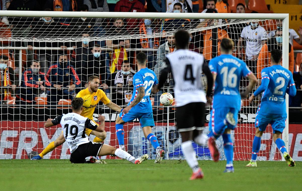 Valencia Atletico Madrid | Veselje nogometašev in navijačev Celte po izenačenju na 3:3 globoko v sodnikovem podaljšku. | Foto Reuters