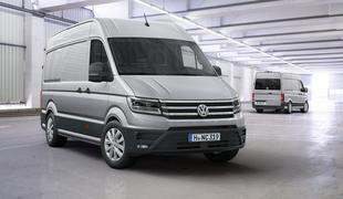 Volkswagen crafter – velik dostavnik stavi na uporabnost, varnost in udobje