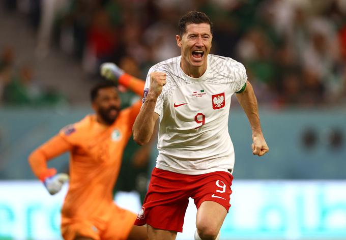 Katar 2022 Poljska Robert Lewandowski Savdska Arabija | Foto: Reuters