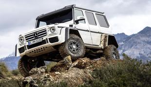 Mercedes G experience – adrenalin s 36-letnikom, alpinistom med avtomobili