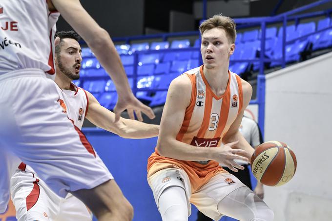 Gregor Glas je ostal brez priložnosti za dokazovanje v reprezentanci. | Foto: ABA liga