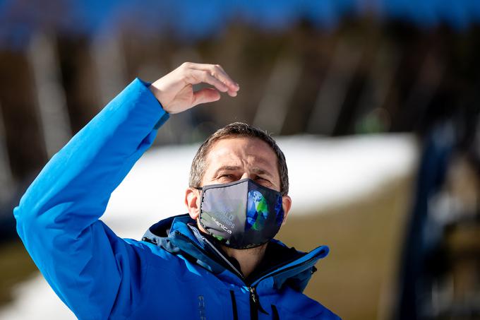 Generalni sekretar OC Planica Tomaž Šušteršič je imel s sodelavci ogromno dela, da bodo lahko skakalcem od 10. do 13. decembra zagotovili nemoten boj za medalje na svetovnem prvenstvu.  | Foto: Matic Klanšek Velej/Sportida