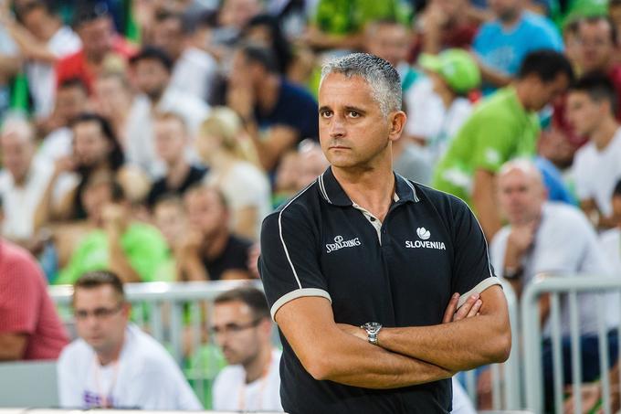 "Naslednja tekma je najbolj pomembna," pravi selektor Igor Kokoškov. | Foto: Grega Valančič/Sportida