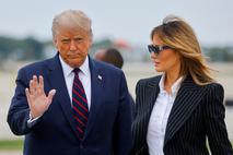 Melania in Donald Trump