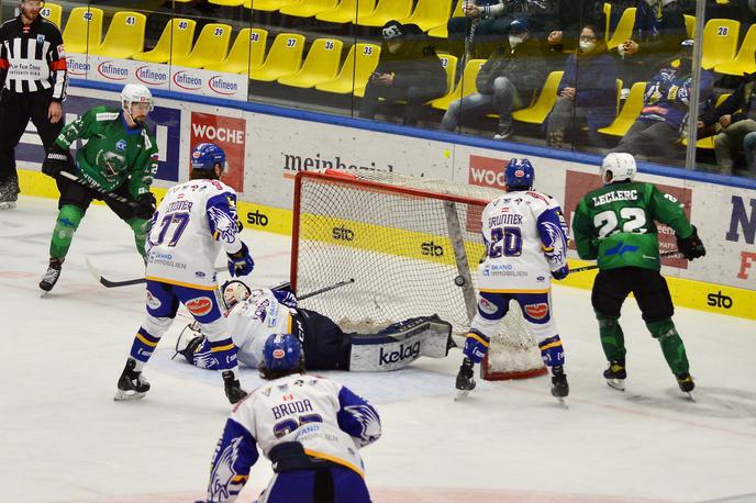 VSV Beljak : HK Olimpija | Olimpija je še drugič v desetih dneh gostovala v Beljaku. Na prvem gostovanju je zmagala s 4:3, tokrat pa izgubila z 2:4. | Foto VSV/Petutschnig