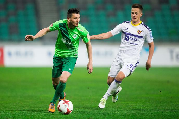 Andraž Kirm Matej Palčič Olimpija Maribor | Foto Vid Ponikvar