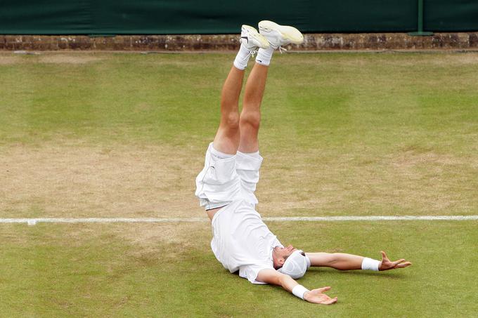 "Malo sem utrujen," je v šali povedal Isner, ki je v dvoboju dosegel neverjetnih 112 asov. | Foto: Guliverimage/Getty Images