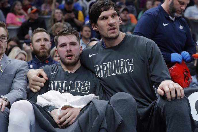 Luka Dončić Boban Marjanović | Kot vse kaže, se bo Marjanović preselil v Houston. | Foto Reuters