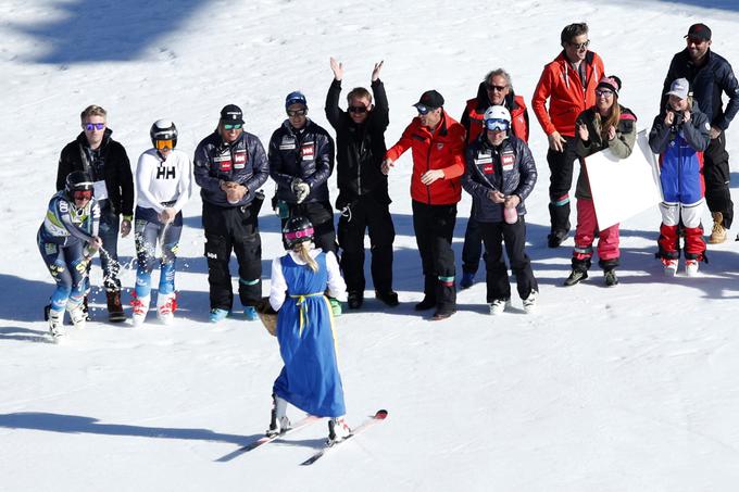 Frida Hansdotter poslovilna Soldeu | Foto: Reuters