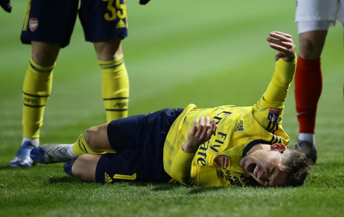 Lucas Torreira | Lucasa Torreiro čaka dolgo okrevanje. | Foto Reuters