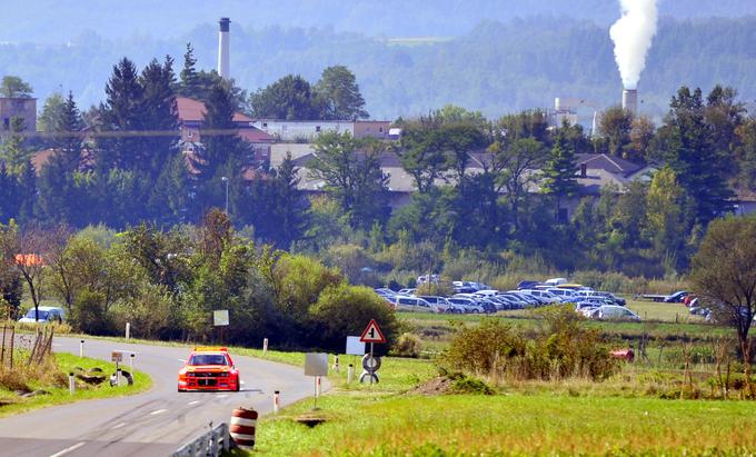 Felix Pailer z lancio delto, ki ima podobno kot Bubničeva okrog 700 "konjev", a tudi slabih 200 kilogramov nižjo maso.  | Foto: Gregor Pavšič