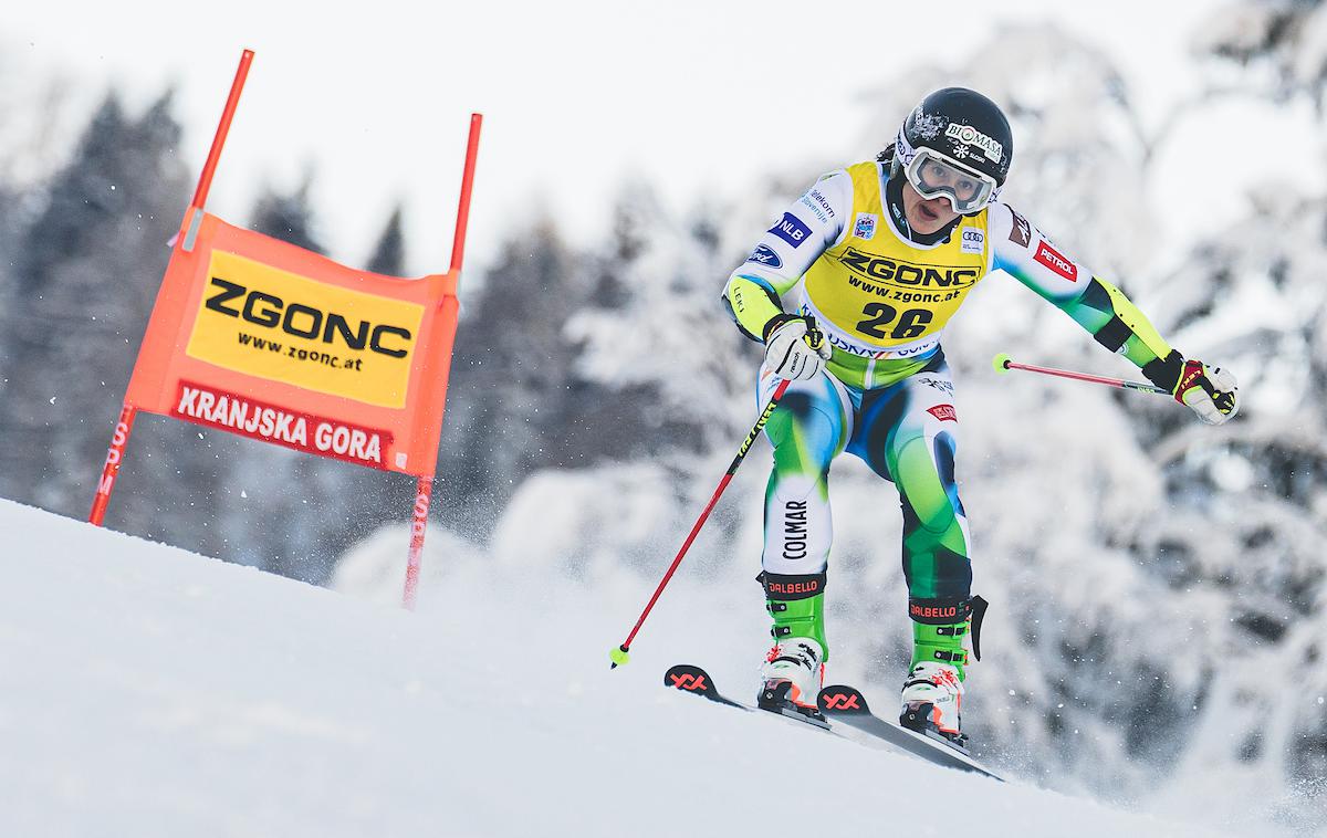 Zlata lisica, veleslalom, Tina Robnik | Tina Robnik je osvojila sedmo mesto. | Foto Grega Valančič/Sportida