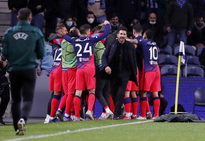 Diego Simeone je užival na torkovem spektaklu na severu Portugalske. | Foto: Guliverimage/Vladimir Fedorenko