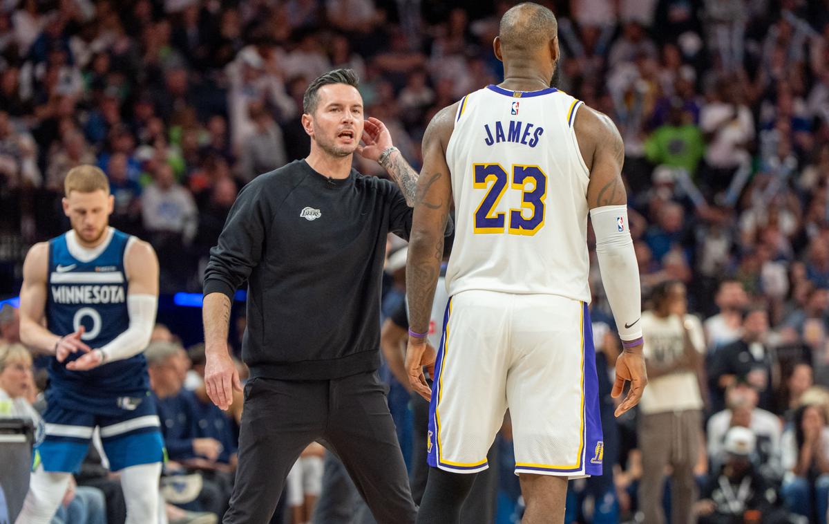 Los Angeles Lakers JJ Redick | JJ Redick je po izpadu Lakersov iz končnice na udaru močnih kritik. | Foto Reuters
