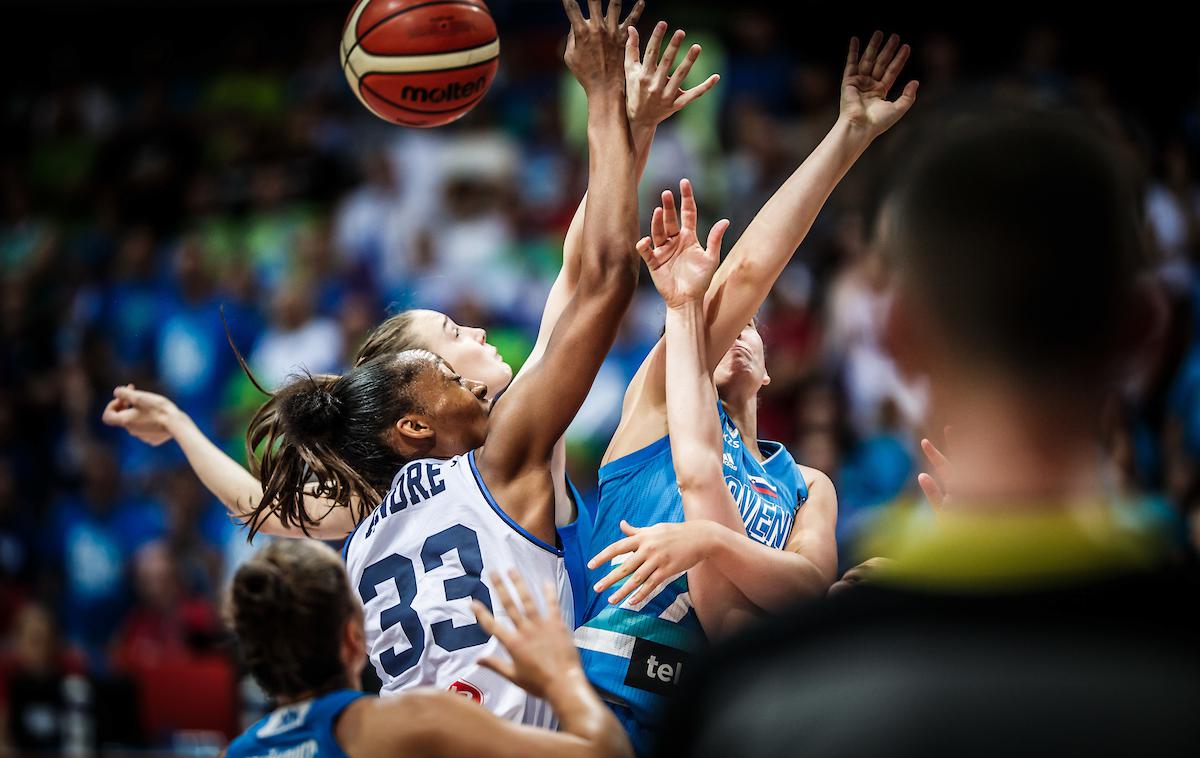 EuroBasket 2019: Slovenija - Italija | Slovenske košarkarice obračunavajo z Italijo. | Foto Vid Ponikvar