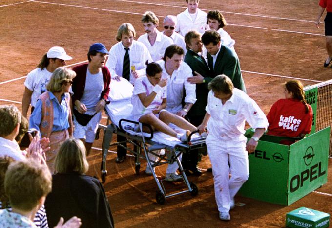 Moniki Seleš se je konec aprila leta 1993 življenje obrnilo na glavo. | Foto: Reuters