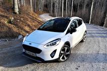 Ford fiesta active Trnovski gozd cesta