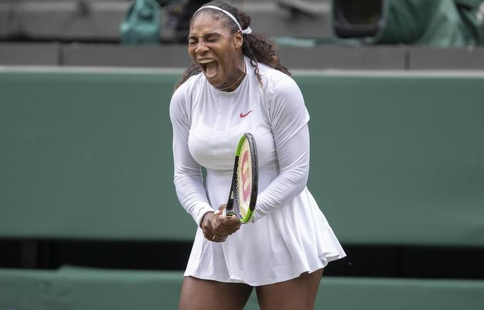 Serena Williams je v Wimbledonu zmagala že kar sedemkrat. | Foto: Reuters