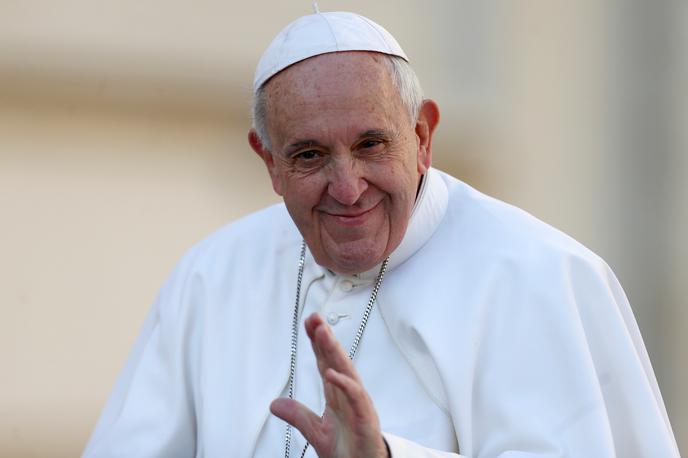 Papež Frančišek | Novi izbranci so večinoma ideološko povezani s papežem Frančiškom, ki se v svojem pontifikatu odločno zavzema za revne in prebežnike. | Foto Reuters