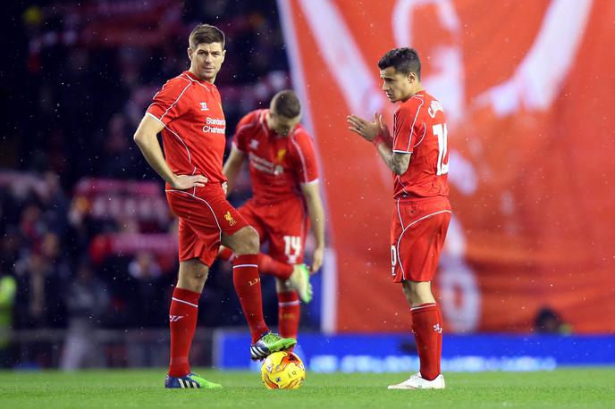 Philippe Coutinho, Steven Gerrard | Nekoč soigralca, zdaj pa bo Steven Gerrard trener Coutinha. | Foto Guliverimage