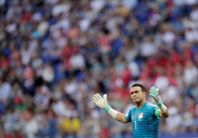 Essam El Hadary je postal najstarejši nogometaš v zgodovini svetovnih prvenstev. | Foto: Reuters