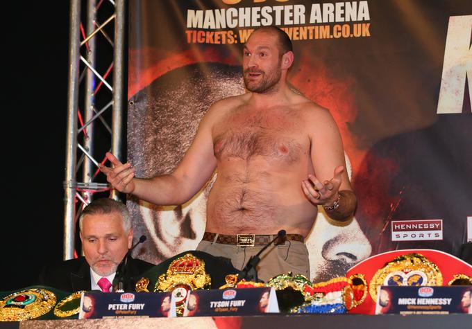 Tyson Fury je Vladimirju Kličku pobral vse pasove, do povratnega dvoboja pa ni nikoli prišlo. In tudi ne bo, saj se je Kličko lani upokojil. | Foto: Guliverimage/Getty Images