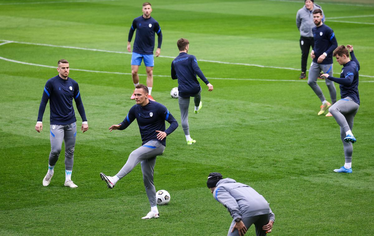 trening nogometna reprezentanca Slovenije | Foto Vid Ponikvar