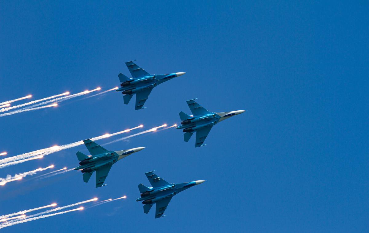 Ruska letala Su-34 | Kremelj ukrajinskih trditev ni komentiral. | Foto Shutterstock