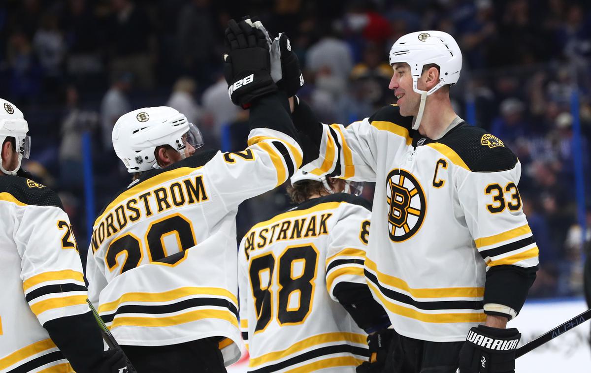 Boston Bruins | San Jose Sharks bodo do najmanj konca marca domače tekme igrali pred praznimi tribunami. | Foto Reuters