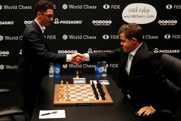 Carlsen in Caruana podaljšala rekord