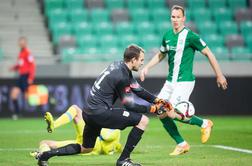 Olimpija v zadnji jesenski krog s šestimi točkami prednosti