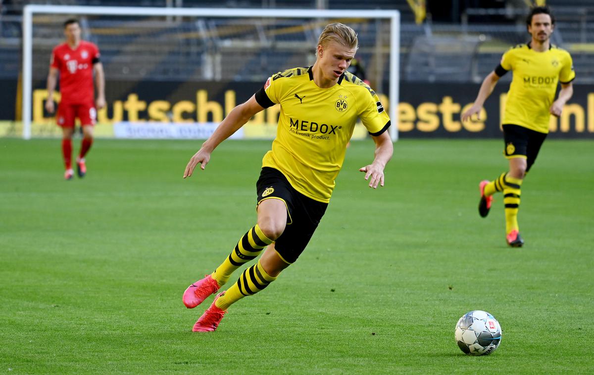 Borussia Dortmund, Erling Braut Haaland | Bo Erling Braut Haaland na igrišče stopil že januarja? | Foto Reuters