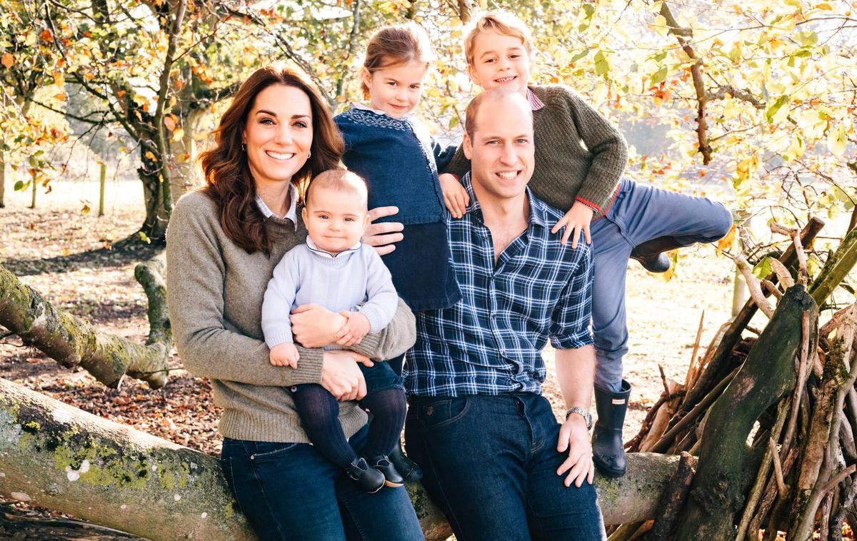 Kate Middleton, princ William | Princ William in vojvoindja Kate imata tri otroke: sinova Louisa in Georgea ter hčer Charlotte. | Foto Twitter