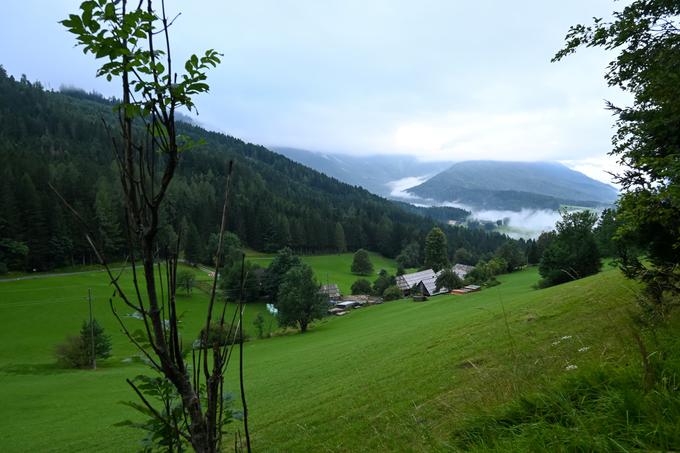 Oblačno poletno jutro na sedlu Šajda | Foto: Matej Podgoršek