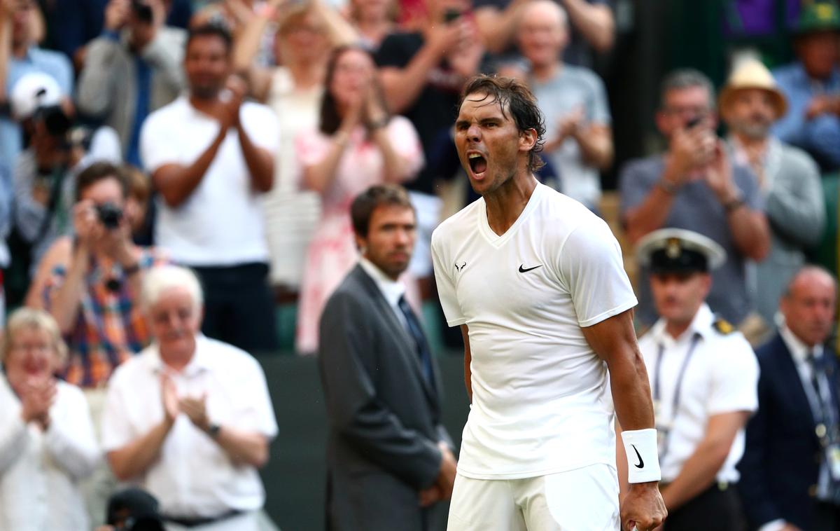 Rafal Nadal | Rafael Nadal je s 3:1 v nizih izločil Nicka Kyrgiosa. | Foto Reuters