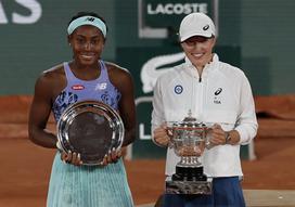 Coco Gauff Iga Swiatek finale OP Francije