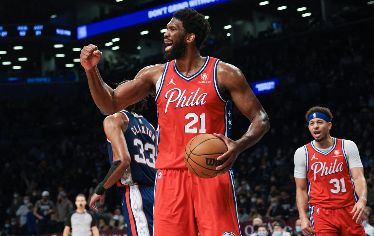 Joel Embiid | Kamerunski košarkar Joel Embiid, ki igra na položaju centra za Philadelphia 76ers v severnoameriški ligi NBA, je dobil francosko državljanstvo. | Foto Guliverimage