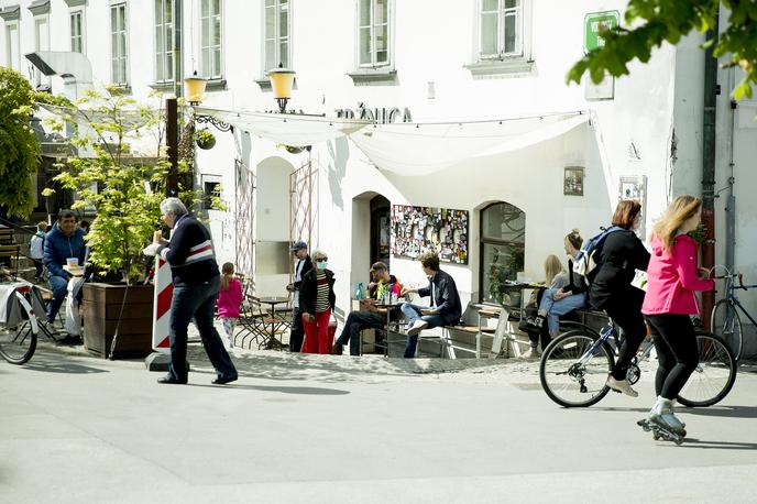 Ljubljana po sprostitvi ukrepov | Rezultate raziskave bodo javnosti po napovedih predstavili v sredo. | Foto Ana Kovač