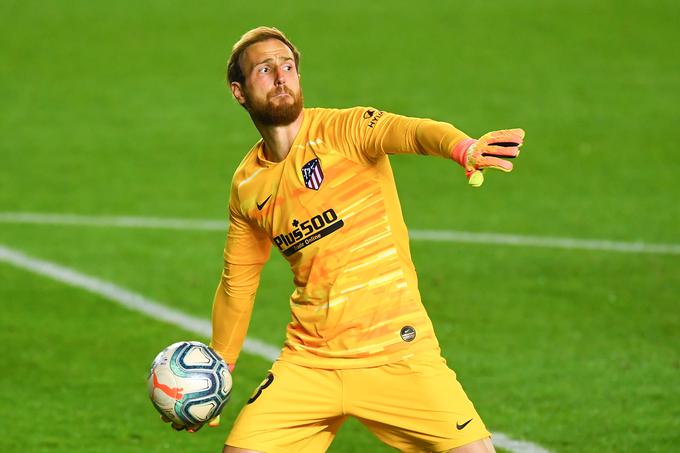 Jan Oblak je v tej sezoni v la ligi zbral že 16 tekem brez prejetega gola. | Foto: Guliverimage/Getty Images