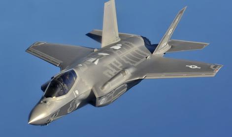 F-35 ima del iz Kitajske, Pentagon ustavil dobave