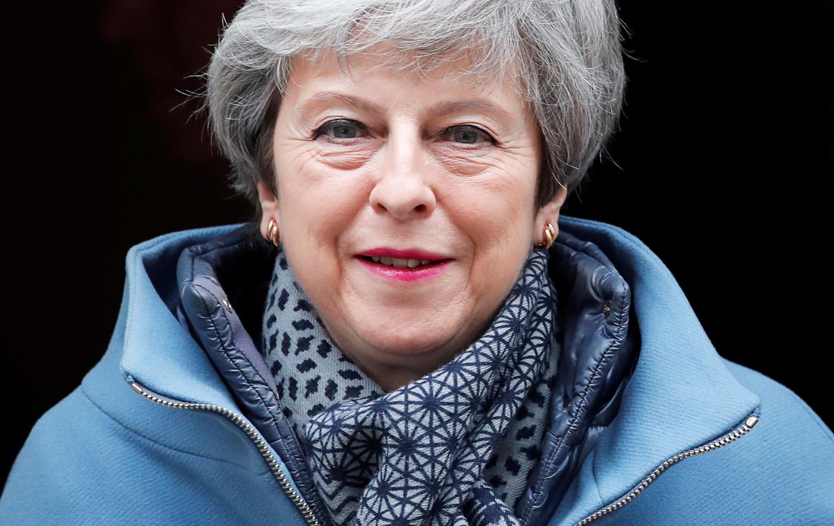 Theresa May | Britanska premierka Theresa May se je sestala z nemško kanclerko Angelo Merkel in francoskim predsednikom Emmanuelom Macronom. | Foto Reuters