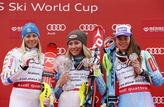 Tekmovalni vzpon Shiffrinove se je začel v zlatih časih Tine Maze. | Foto: Sportida