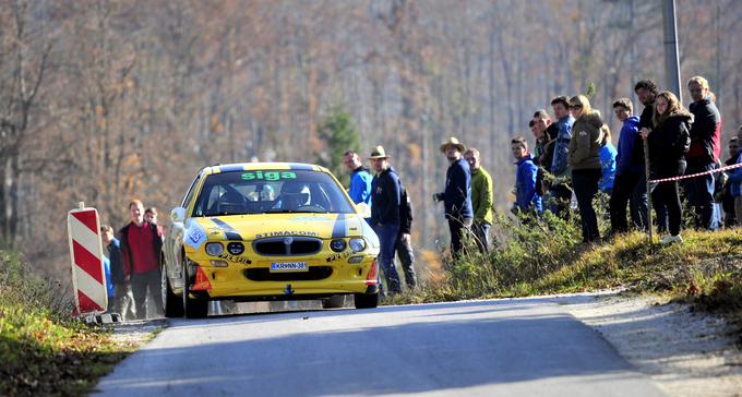 Boštjan Logar - Ana Bobnar (MG ZR 105). | Foto: Gregor Pavšič