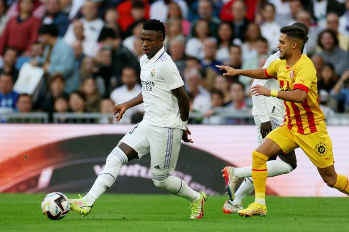 Real Madrid Vinicius | Edini gol za Real Madrid na tekmi z Girono je zabil Vinicius Junior. | Foto Reuters