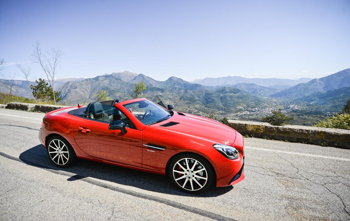 Mercedes SLC - prva vožnja prenovljenega roadsterja | Foto Ciril Komotar