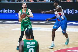 Liga ABA, četrtfinale: Cedevita Olimpija - Igokea, Tivoli