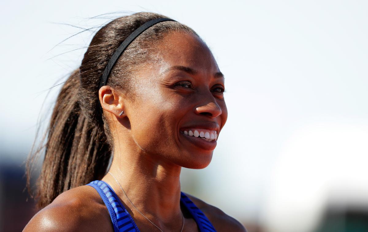 Allyson Felix | Allyson Felix bo, kot vse kaže, nastopila na SP. | Foto Getty Images