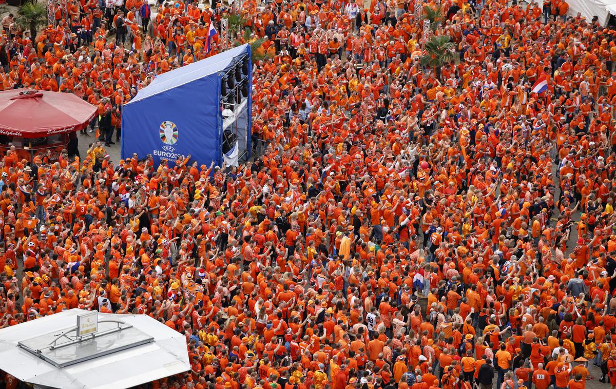 Euro2024: nizozemski navijači | Foto Reuters